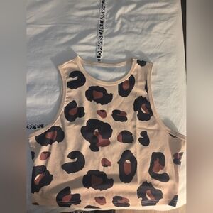 NWOT/ Leopard Print Women's Top